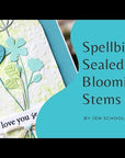 Spellbinders - Sealed for Summer Collection - 3D Embossing Folder - Floral & Vine