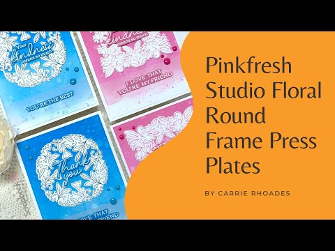 Pinkfresh Studio - Press Plates - Favorite Things Sentiments