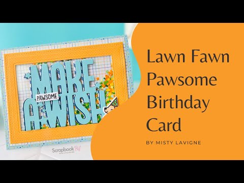 Lawn Fawn - Lawn Cuts - Giant Make a Wish