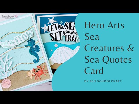 Hero Arts - Fancy Dies - Sea Creatures