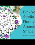 Pinkfresh Studio - Clear Stamps - Circle Florals