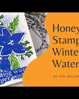 Honey Bee Stamps - Clear Stamps - Winter Watercolor