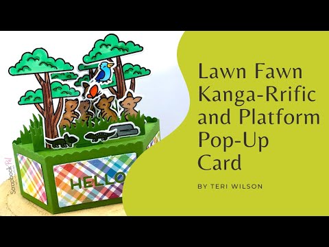 Lawn Fawn - Clear Stamps - Kanga-Rrific Add-On