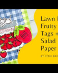 Lawn Fawn - Clear Stamps - How You Bean? Strawberries Add-On