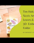 Sizzix - Tim Holtz - Thinlits Dies - Artsy Leaves