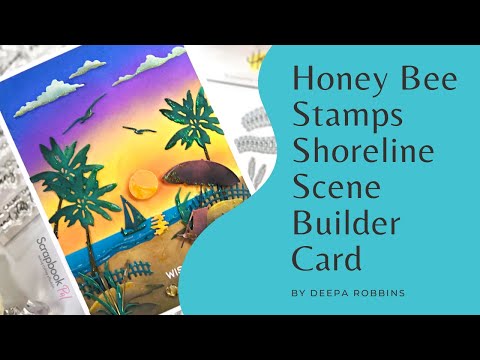 Honey Bee Stamps - Honey Cuts - Shoreline Scene Builder