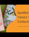 Spellbinders - Yana's Tulips Collection - Letterpress + Foil Plate & Dies - Bouquet of Hugs Sentiments