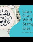 Lawn Fawn - Lawn Cuts - Give It A Whirl Scalloped Add-On