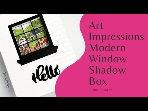 Art Impressions - Die - ShadowBox Window