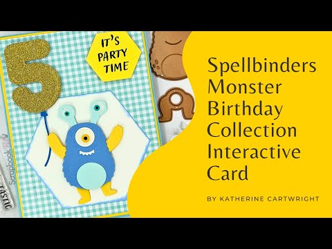 Spellbinders - Monster Birthday Collection - Enamel Stickers - Monster Eyes