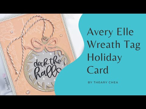 Avery Elle - Clear Stamps - Wreath Tag Sentiments