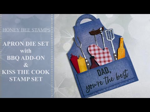 Honey Bee Stamps - Honey Cuts - Apron: BBQ Add-on