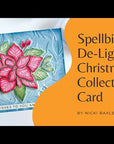 Spellbinders - De-Light-Ful Christmas Collection - 3D Embossing Folder - Holly & Foliage