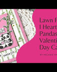 Lawn Fawn - Clear Stamps - I Heart Pandas