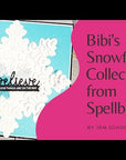 Spellbinders - Bibi's Snowflakes Collection - Clear Stamps & Dies - Snowflake Wishes