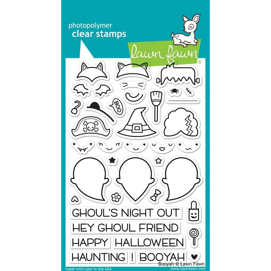 Lawn Fawn - Clear Stamps - Booyah