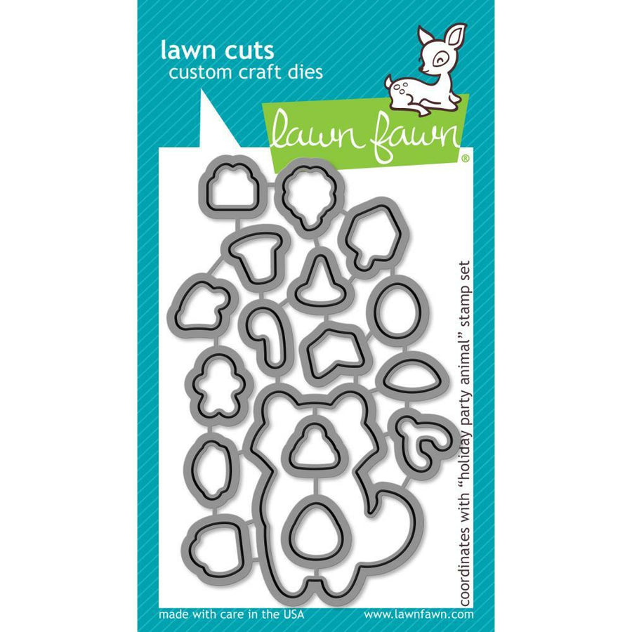 Lawn Fawn - Lawn Cuts - Holiday Party Animal