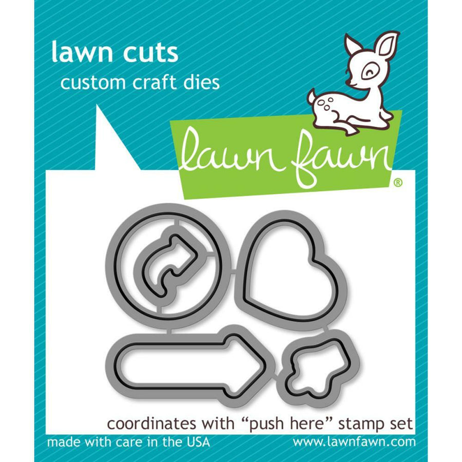 Lawn Fawn - Lawn Cuts - Push Here