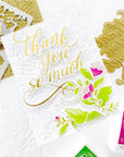 Pinkfresh Studio - Hot Foil Plate - Thank You So Much