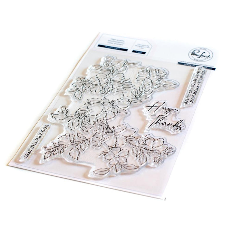 Pinkfresh Studio - Clear Stamps - Blooming Branch