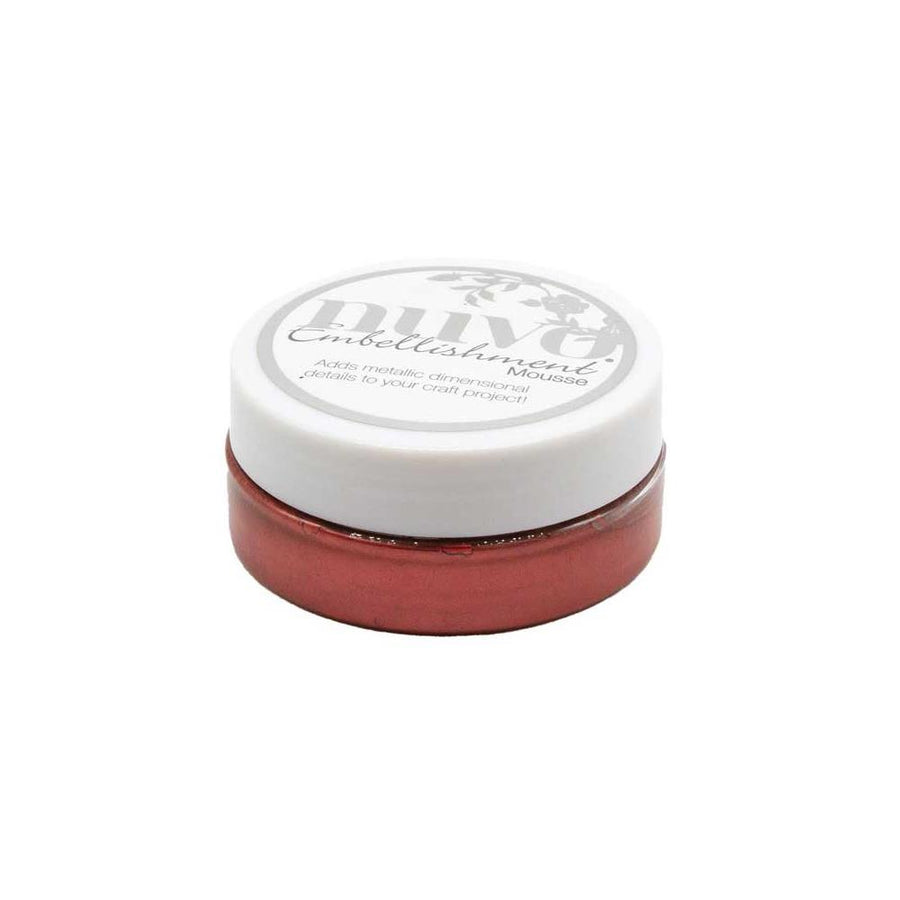 Nuvo - Embellishment Mousse - Antique Red