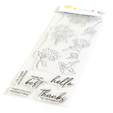 Pinkfresh Studio - Clear Stamps - Chrysanthemum