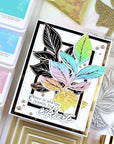Pinkfresh Studio - Clear Stamps - Detailed Leaf