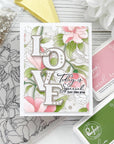 Pinkfresh Studio - Cling Stamps - Magnolia Pattern
