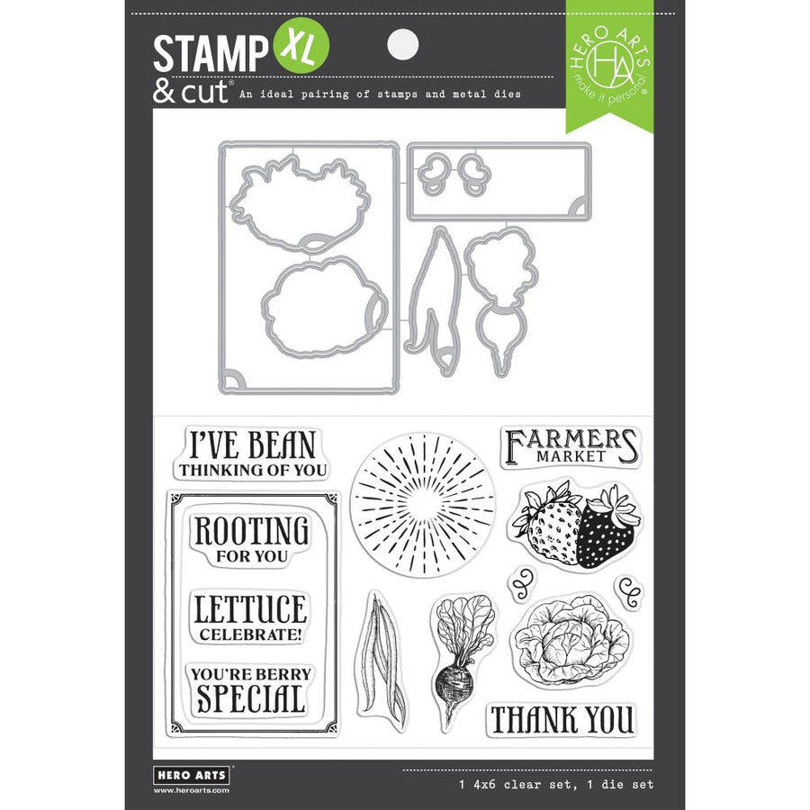 Hero Arts - Stamp & Cut - Produce Labels