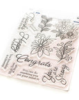 Pinkfresh Studio - Clear Stamps - Happy For You
