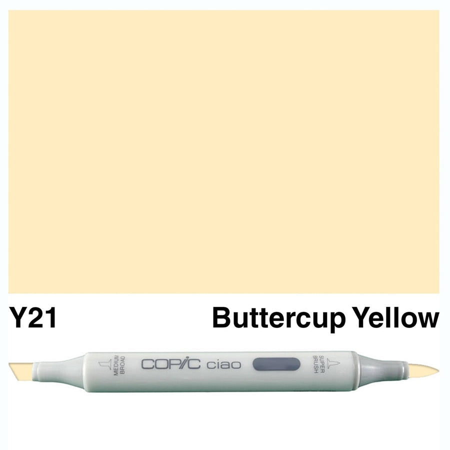 Copic - Ciao Marker - Buttercup Yellow - Y21