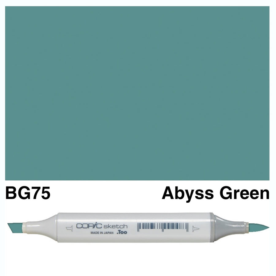 Copic - Sketch Marker - Abyss Green - BG75