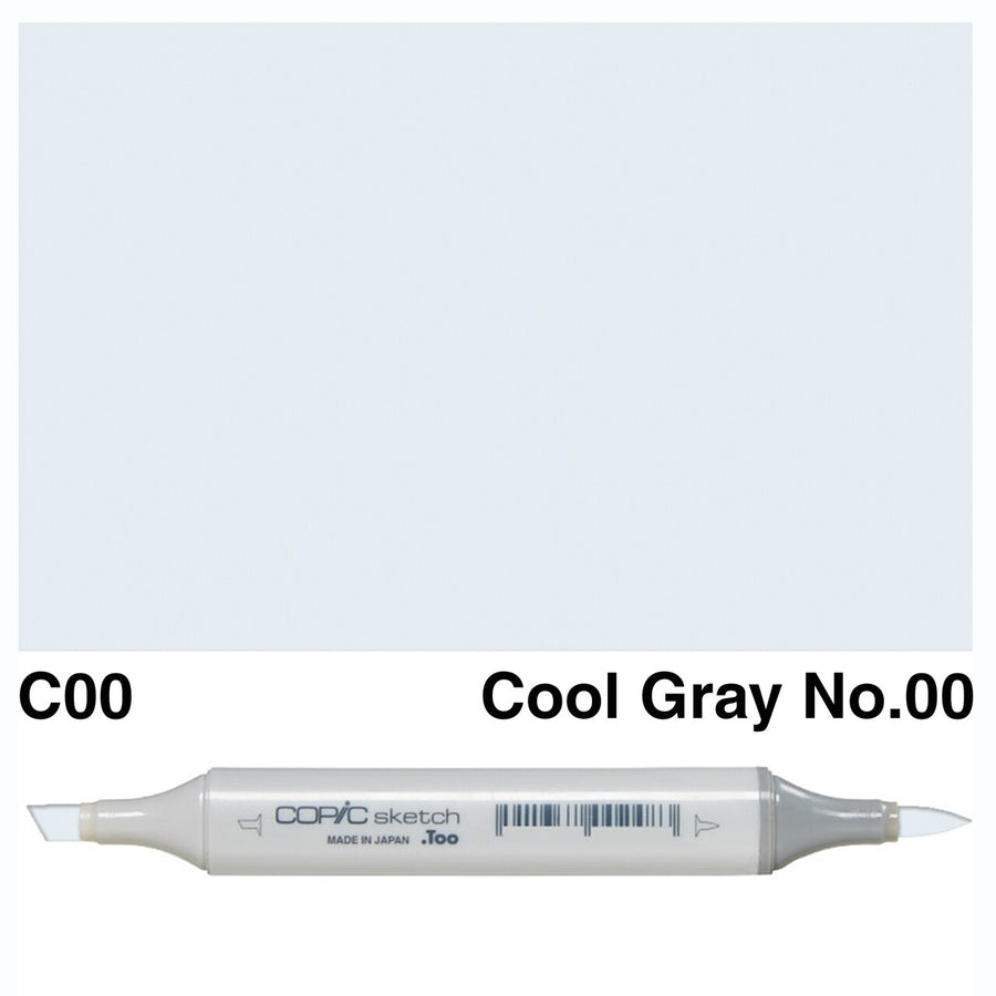 Copic - Sketch Marker - Cool Gray No. 00 - C00