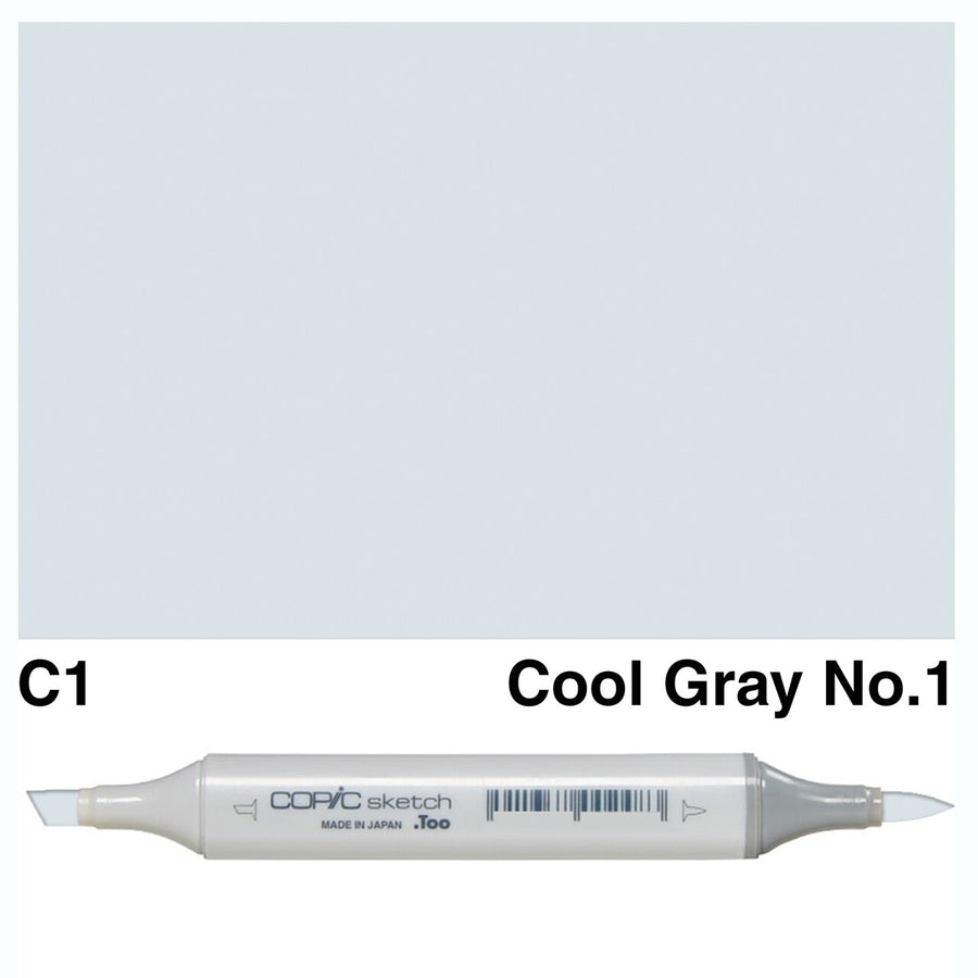 Copic - Sketch Marker - Cool Gray No. 1 - C1