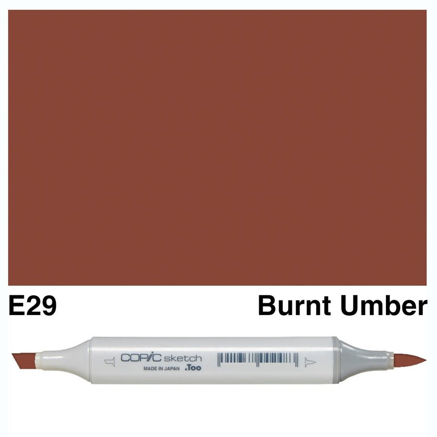 Copic - Sketch Marker - Burnt Umber - E29