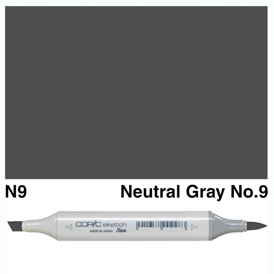 Copic - Sketch Marker - Neutral Gray No. 9 - N9