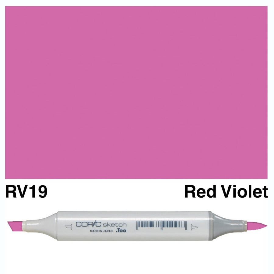 Copic - Sketch Marker - Red Violet - RV19
