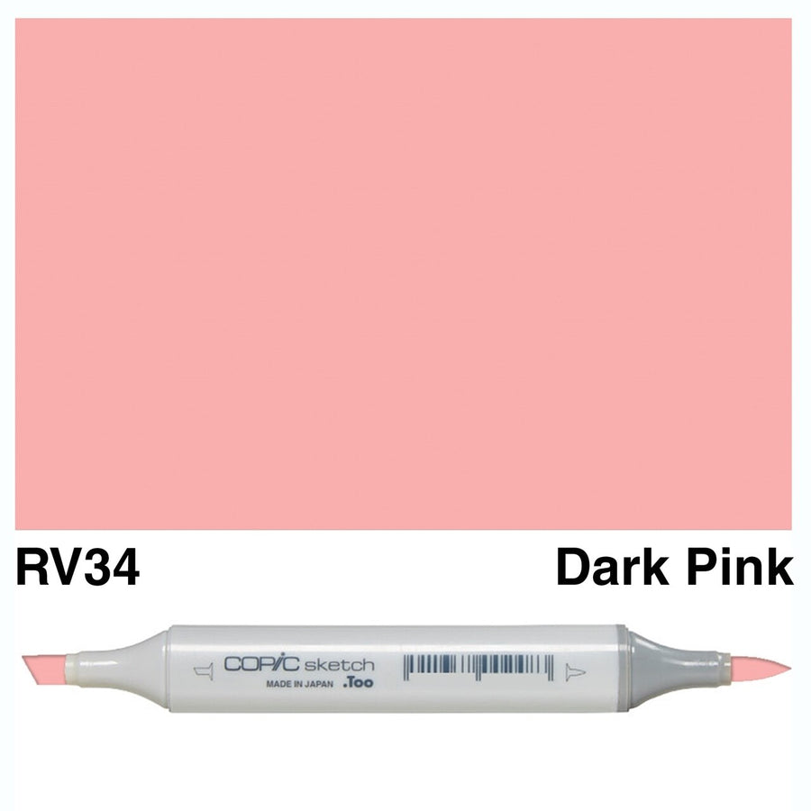 Copic - Sketch Marker - Dark Pink - RV34