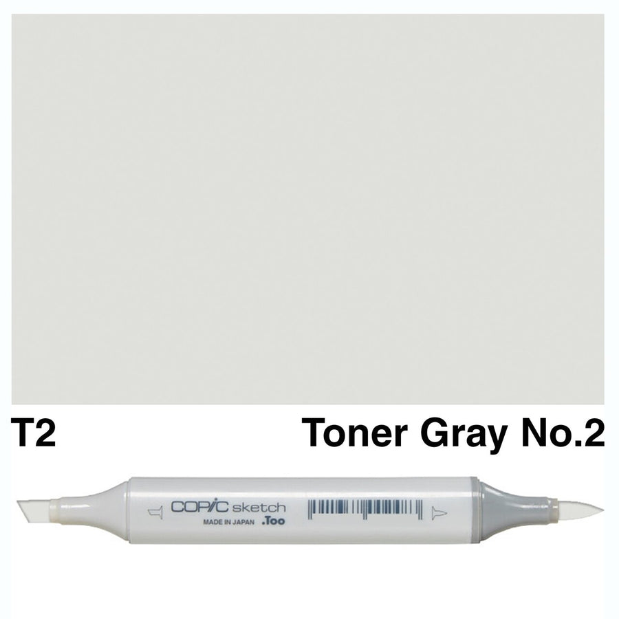 Copic - Sketch Marker - Toner Gray No. 2 - T2
