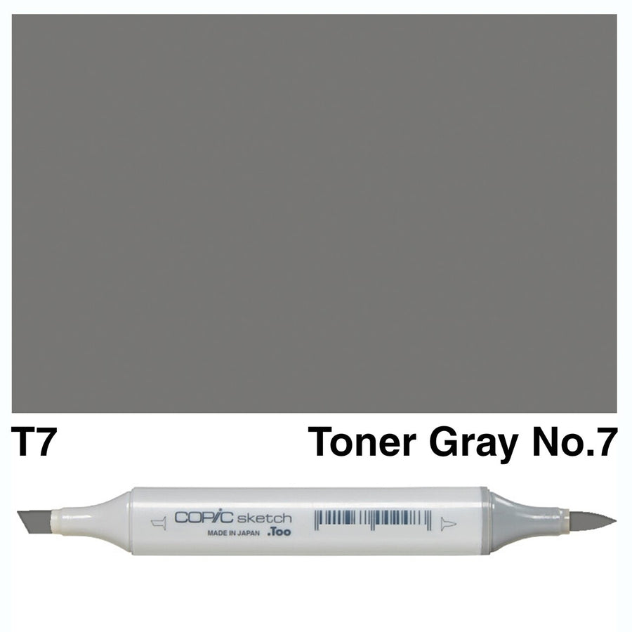 Copic - Sketch Marker - Toner Gray No. 7 - T7