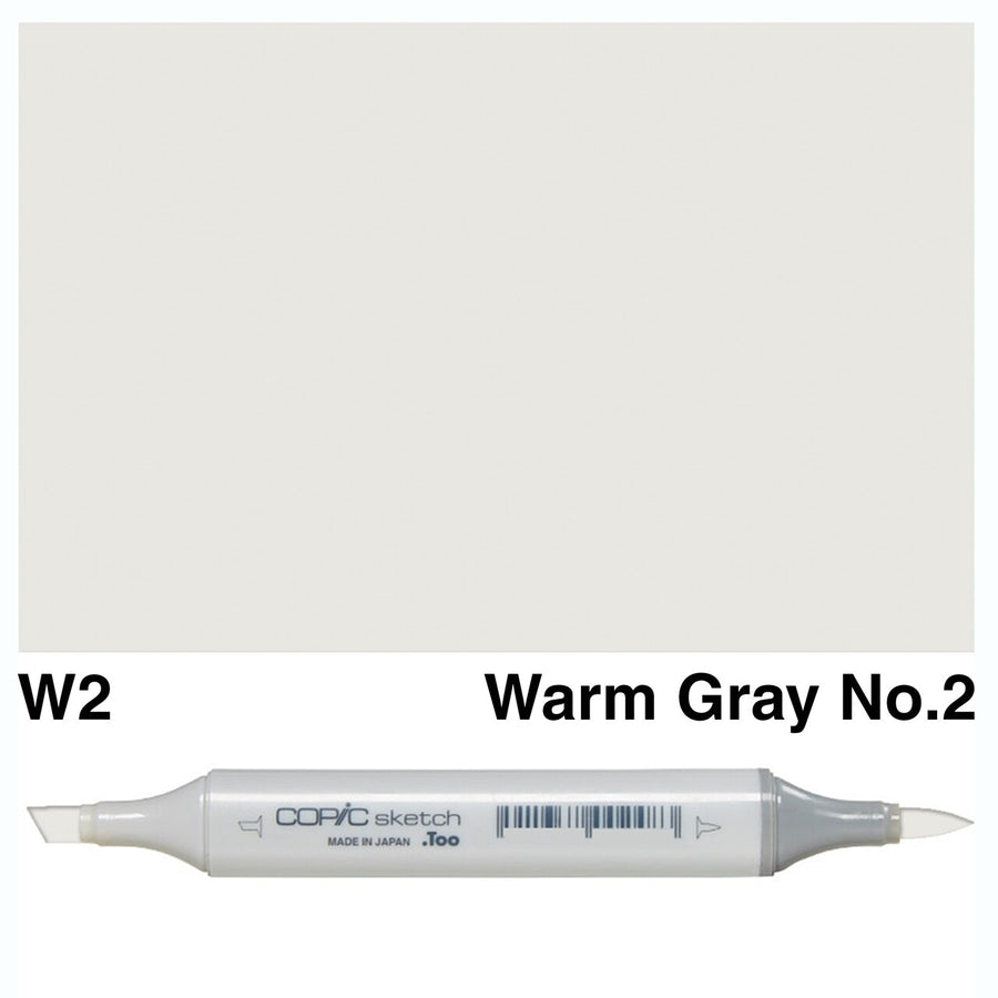 Copic - Sketch Marker - Warm Gray No. 2 - W2