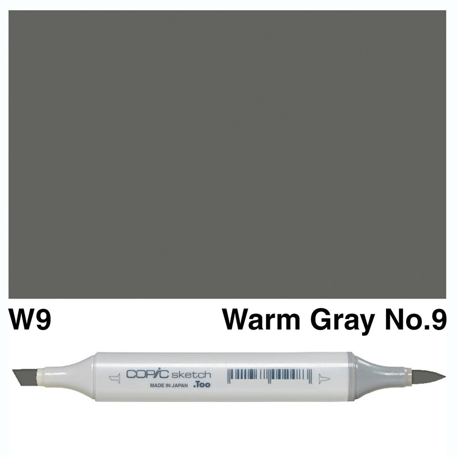 Copic - Sketch Marker - Warm Gray No. 9 - W9