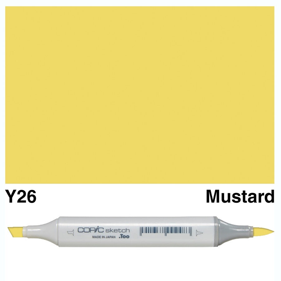 Copic - Sketch Marker - Mustard - Y26