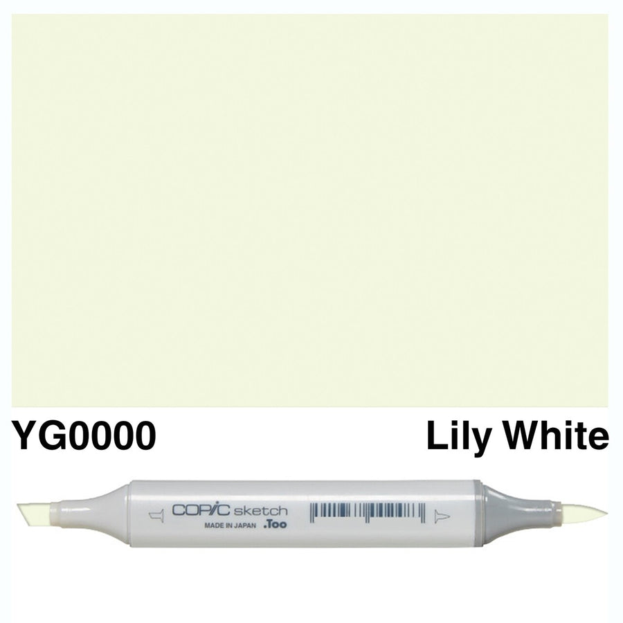 Copic - Sketch Marker - Lily White - YG0000