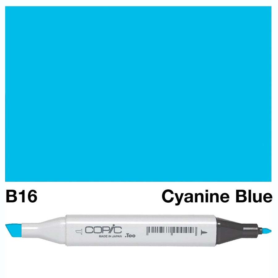 Copic - Original Marker - Cyanine Blue - B16