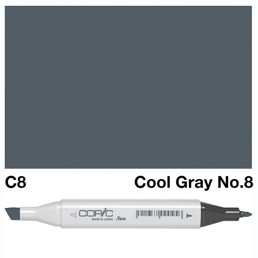 Copic - Original Marker - Cool Gray - C8