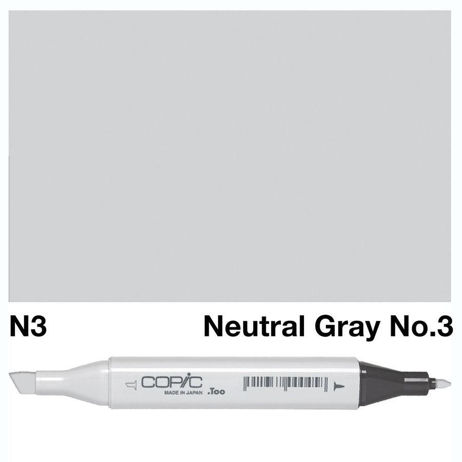 Copic - Original Marker - Neutral Gray - N3