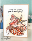 Honey Bee Stamps - Clear Stamps - Seashells