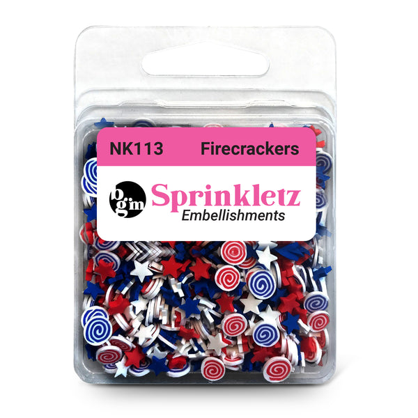 Buttons Galore and More - Sprinkletz - Firecrackers