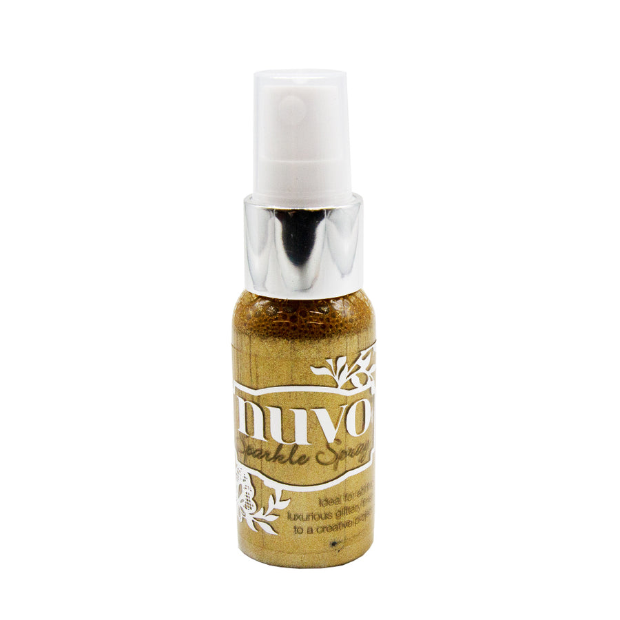 Nuvo - Sparkle Spray - Cream Gold – ScrapbookPal